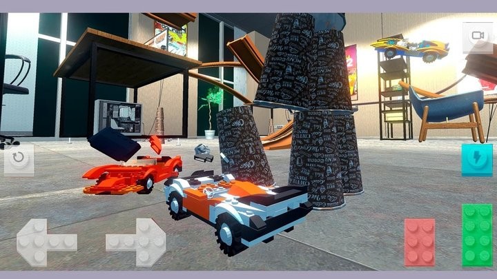 银河在线注册游戏免费下载-银河在线注册最新版(Blocky Toy Wars Racing 2)下载 v1.02 安卓版游戏画面4