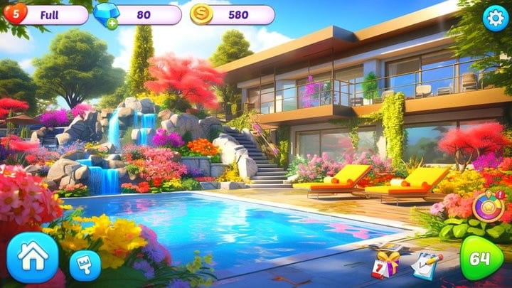 家居设计新蒲京官方下载手游下载-家居设计新蒲京官方下载手机版(Dream Garden)下载 v1.00 安卓版游戏画面2