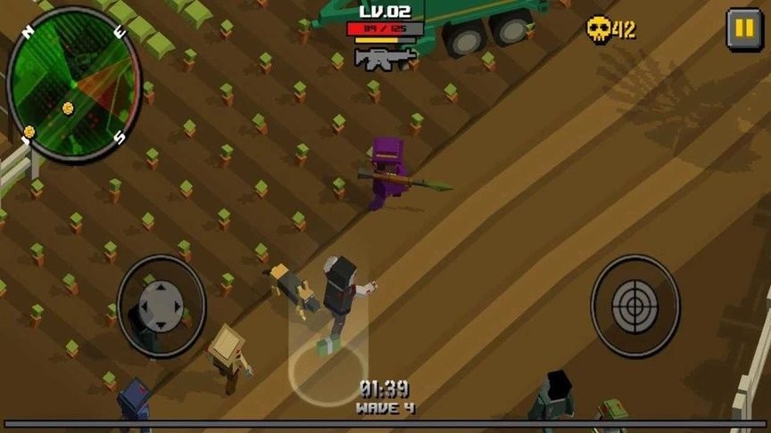 精彩截图-4399js金沙官网下载安装正版-4399js金沙官网手游最新版本(Pixel Zombie Frontier)下载 v1.2.8 安卓版1